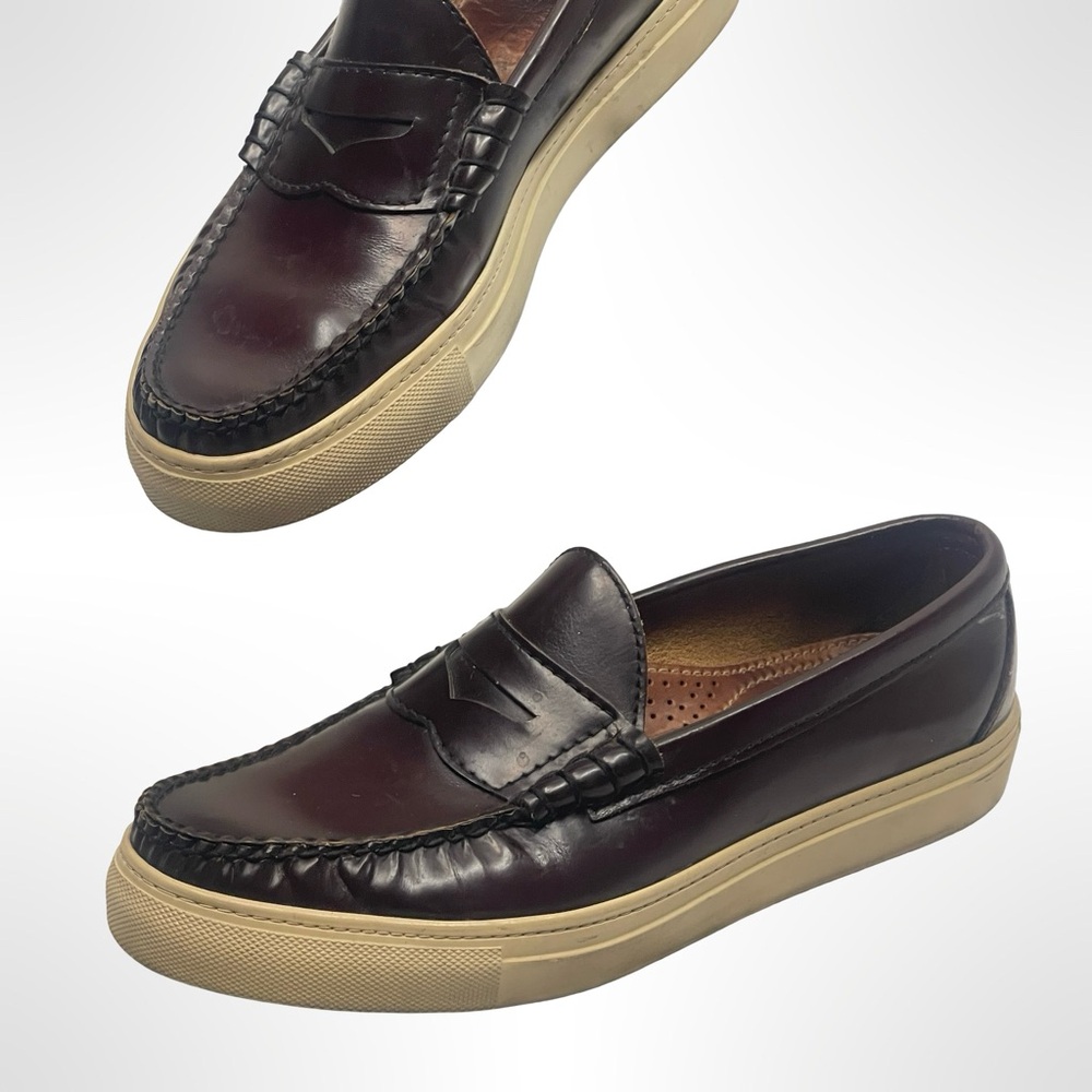 Handmade Oak Street Bootmakers Men's Loafers in size 9 - Picture 6 of 7